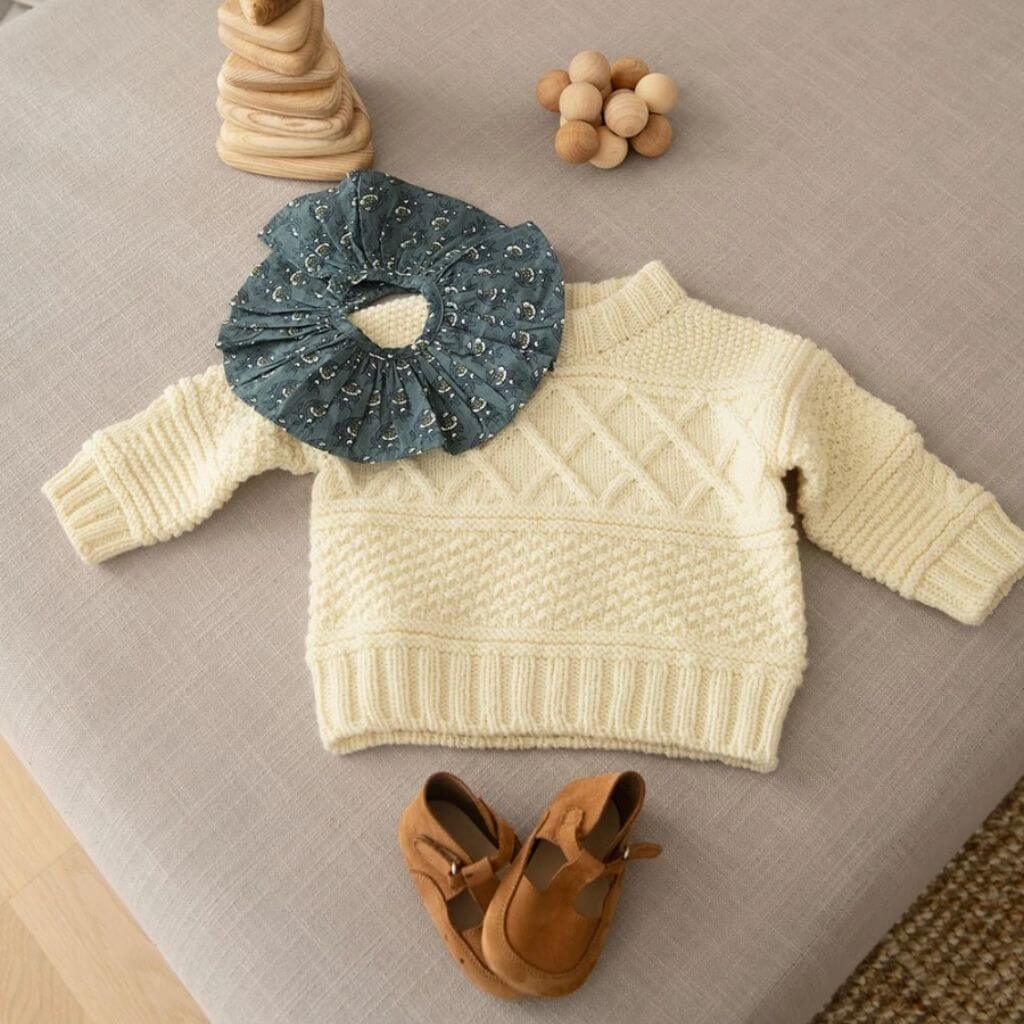 Sandnes Garn Pattern Kinder Pullover Guernsey Sweater Baby Strickanleitung - Sandnes Garn (Heft) Lieblingsgarn
