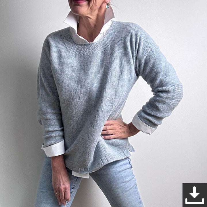 Hinterm Stein Pullover Bandweaver Strickanleitung - Hinterm Stein (PDF) Lieblingsgarn