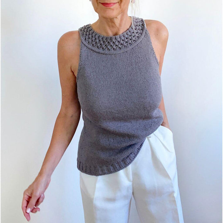 Hinterm Stein Pattern Big Chain Top Strickanleitung - Hinterm Stein (PDF) Lieblingsgarn