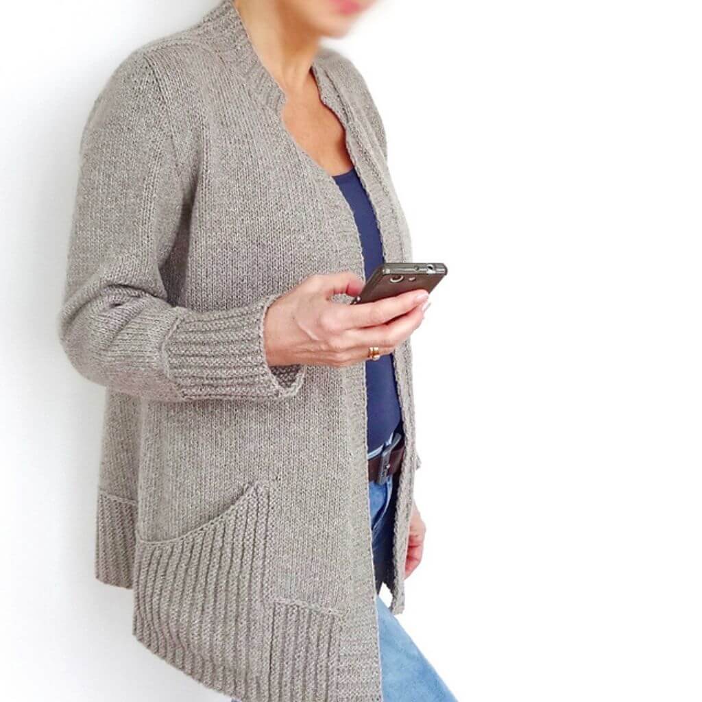 Hinterm Stein Strickjacke Big Sister Strickanleitung - Hinterm Stein (PDF) Lieblingsgarn