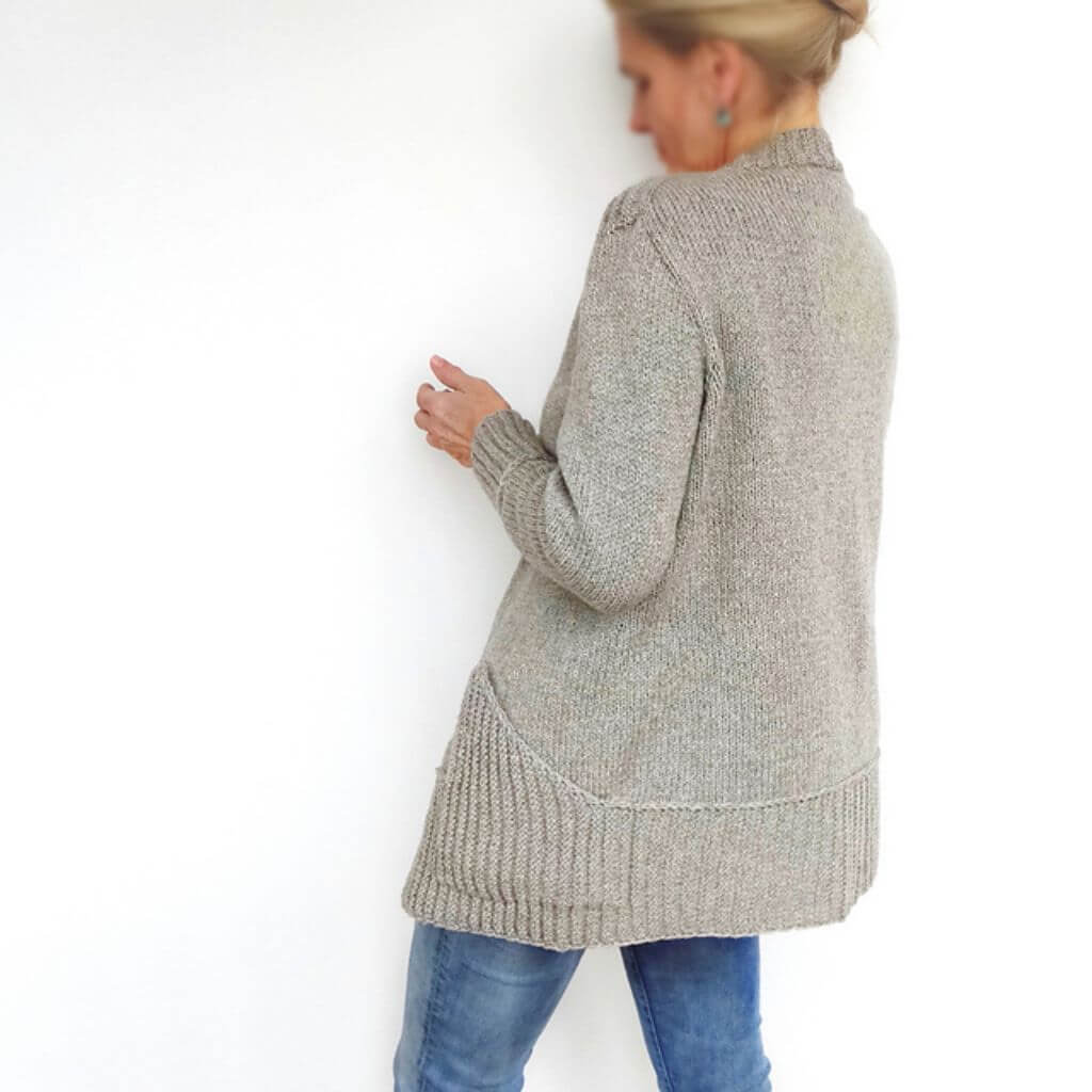 Hinterm Stein Strickjacke Big Sister Strickanleitung - Hinterm Stein (PDF) Lieblingsgarn