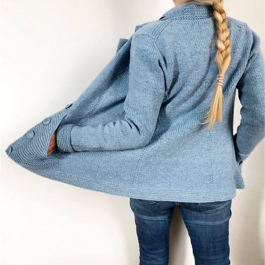 Hinterm Stein Strickjacke Big Triangle Strickanleitung - Hinterm Stein (PDF) Lieblingsgarn