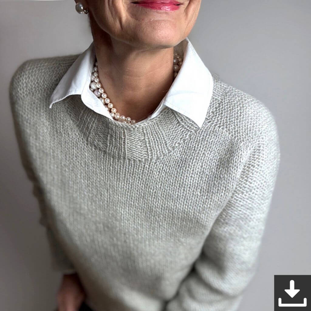Hinterm Stein Pattern Destress Sweater Strickanleitung - Hinterm Stein (PDF) Lieblingsgarn