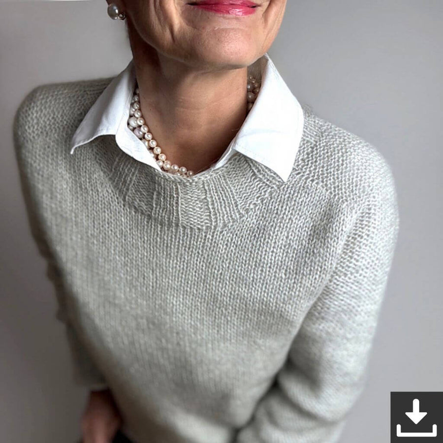 Hinterm Stein Pattern Destress Sweater Strickanleitung - Hinterm Stein (PDF) Lieblingsgarn