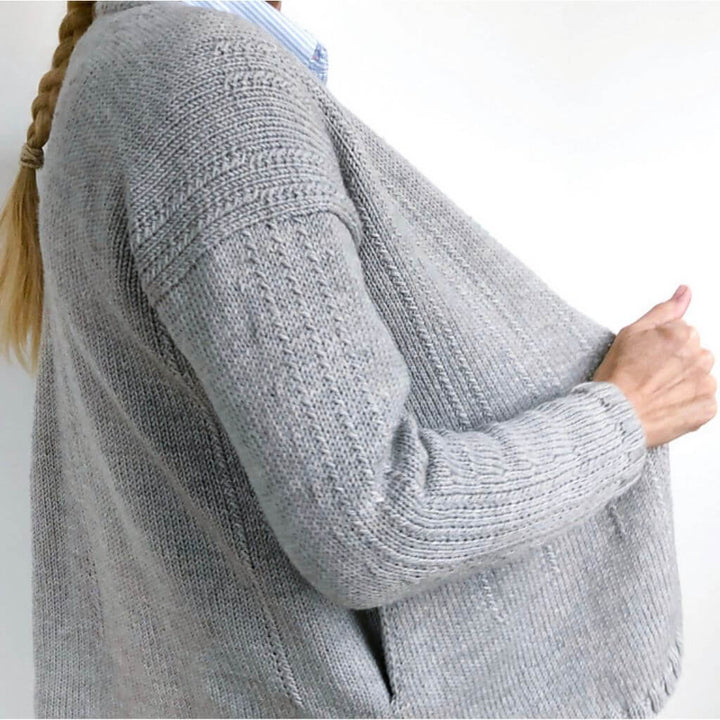 Hinterm Stein Strickjacke In the Grasslands Strickanleitung - Hinterm Stein (PDF) Lieblingsgarn