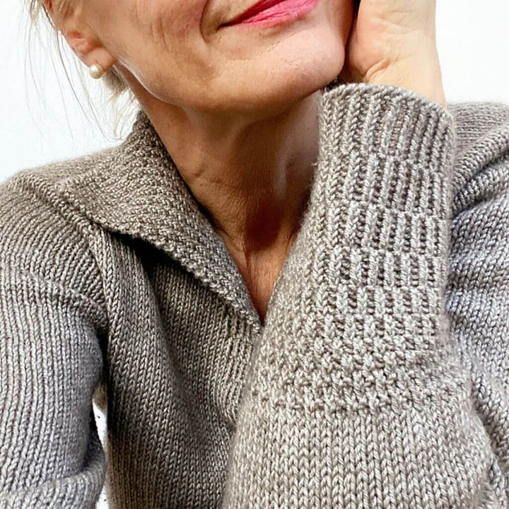 Hinterm Stein Pullover Perfect Polo Strickanleitung - Hinterm Stein (PDF) Lieblingsgarn