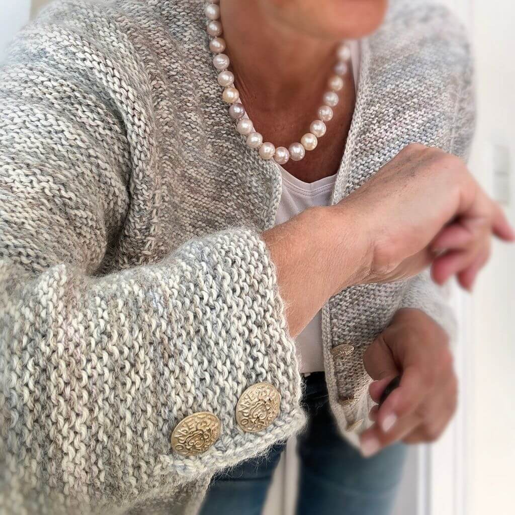 Hinterm Stein Strickjacke Princess of Odds Strickanleitung - Hinterm Stein (PDF) Lieblingsgarn