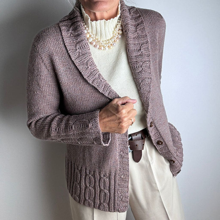 Hinterm Stein Pattern Strickjacke Soft Chains Strickanleitung - Hinterm Stein (PDF) Lieblingsgarn