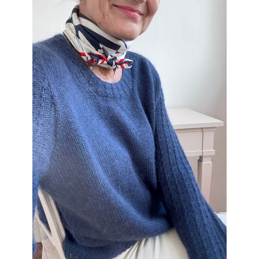 Hinterm Stein Pattern Waterfall Pullover Strickanleitung - Hinterm Stein (PDF) Lieblingsgarn