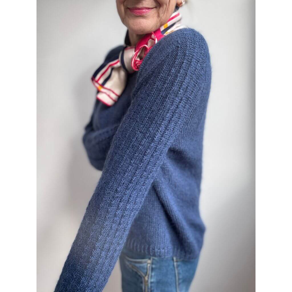 Hinterm Stein Pattern Waterfall Pullover Strickanleitung - Hinterm Stein (PDF) Lieblingsgarn