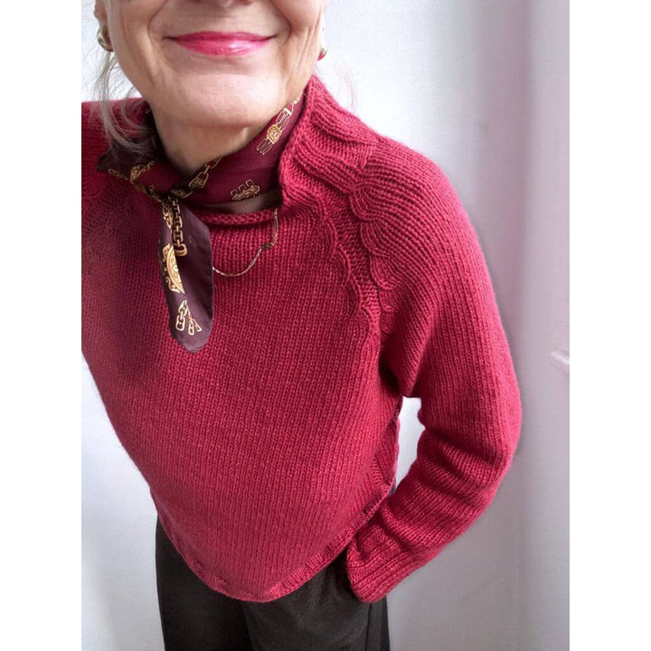 Hinterm Stein Pattern Wave Power Pullover Strickanleitung - Hinterm Stein (PDF) Lieblingsgarn