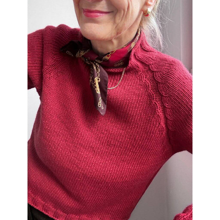 Hinterm Stein Pattern Wave Power Pullover Strickanleitung - Hinterm Stein (PDF) Lieblingsgarn