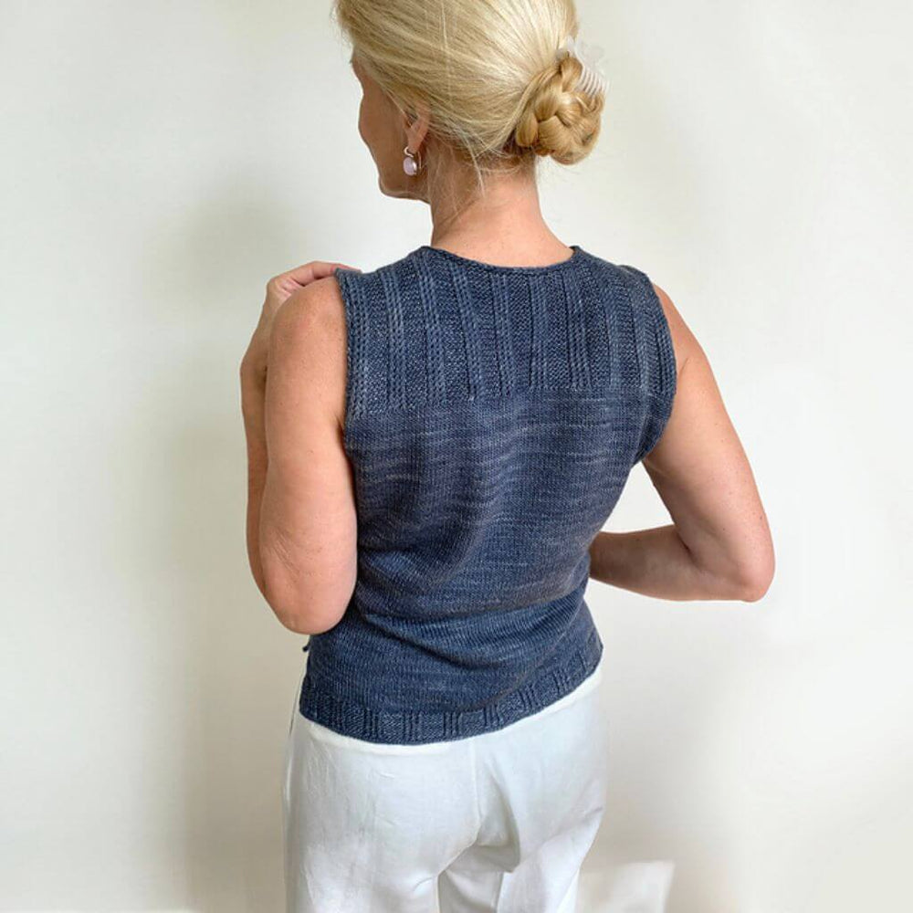 Hinterm Stein Pattern Top Zen with a Twist Strickanleitung - Hinterm Stein (PDF) Lieblingsgarn