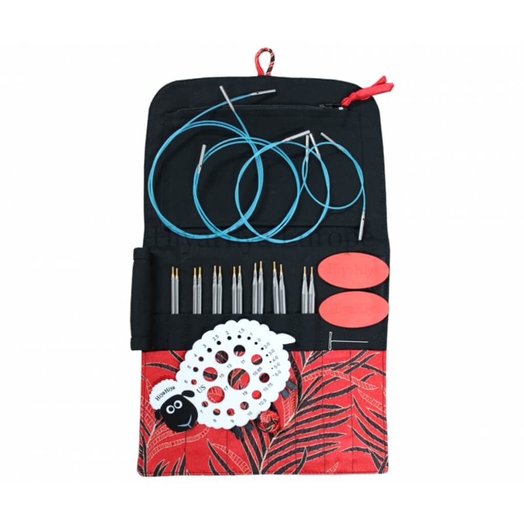 HiyaHiya Hiya Hiya Sharp Standard austauschbare Nadelspitzen Set klein Lieblingsgarn
