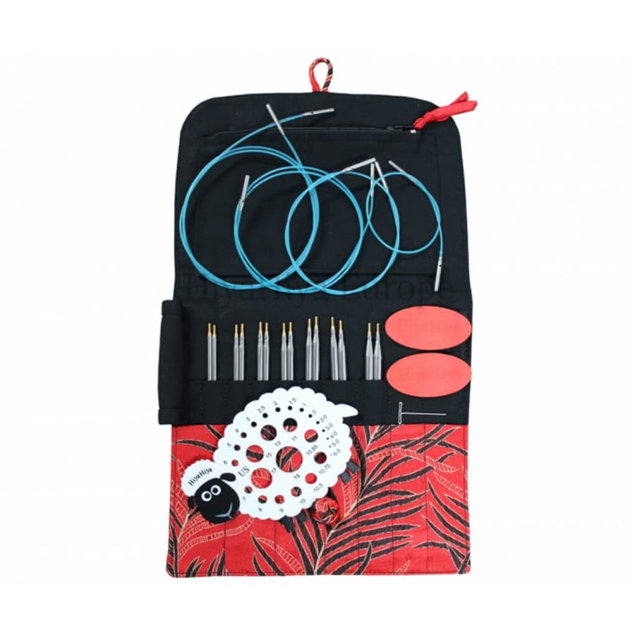 HiyaHiya Hiya Hiya Sharp Standard austauschbare Nadelspitzen Set klein Lieblingsgarn