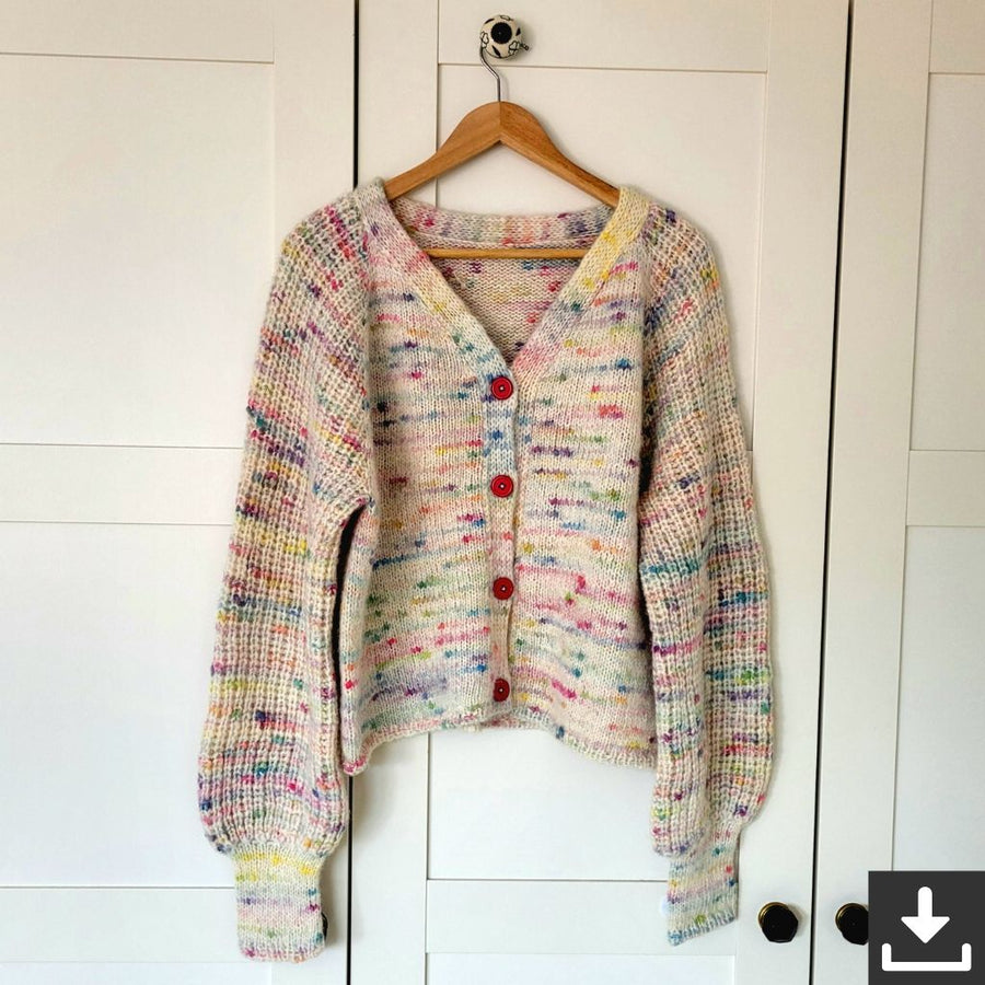 Nadelmelodie Strickjacke Homeland Cardigan Strickjacke - Nadelmelodie (PDF) Lieblingsgarn