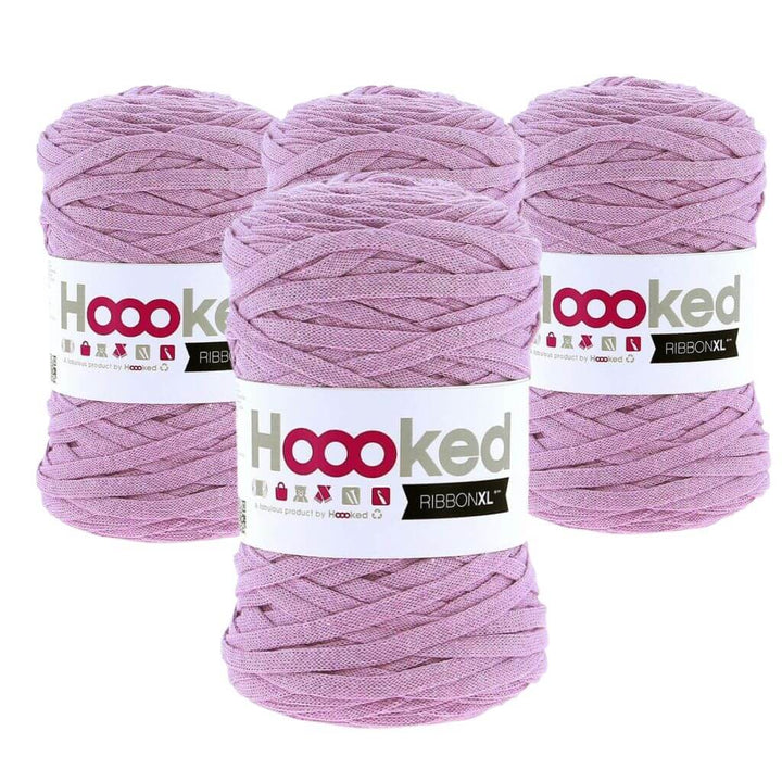 Hoooked Lila Dusk Hoooked RibbonXL 4er Spar-Set Lieblingsgarn