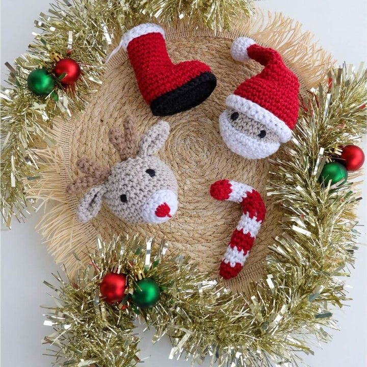 Hoooked Hoooked DIY Häkelset Weihnachtsschmuck Lieblingsgarn
