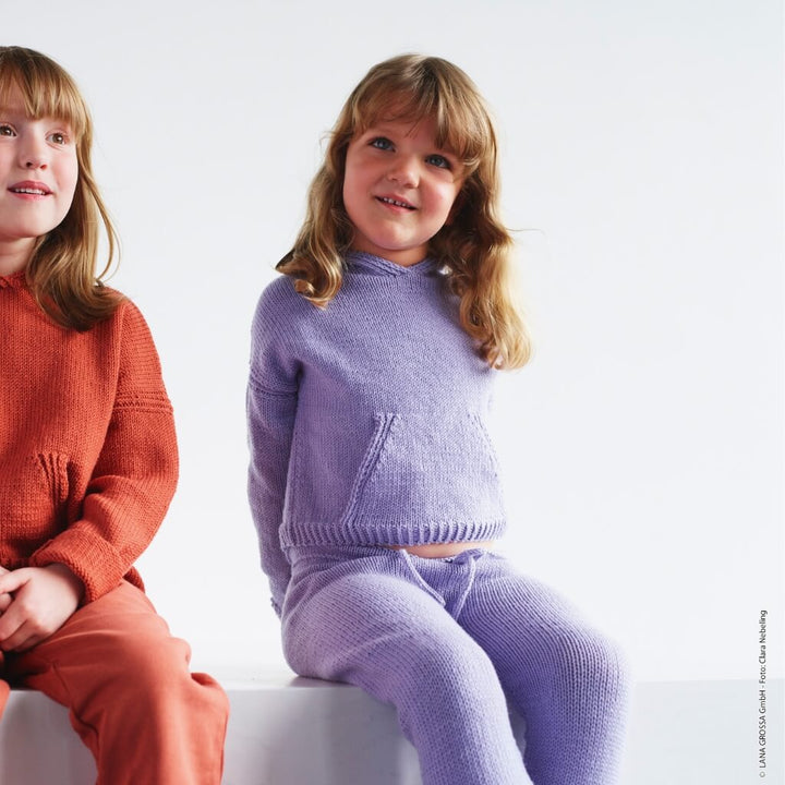 Lana Grossa Pattern Kinder Jogginghose Strickset - Lana Grossa (PDF) Lieblingsgarn