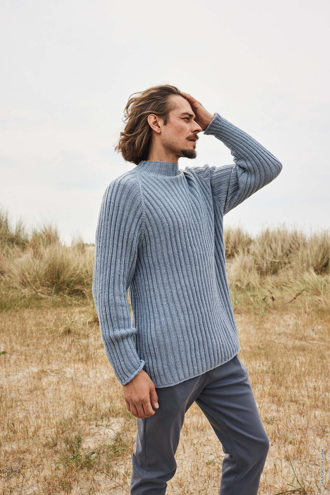 Merino Uno Herrenraglanpullover ▷