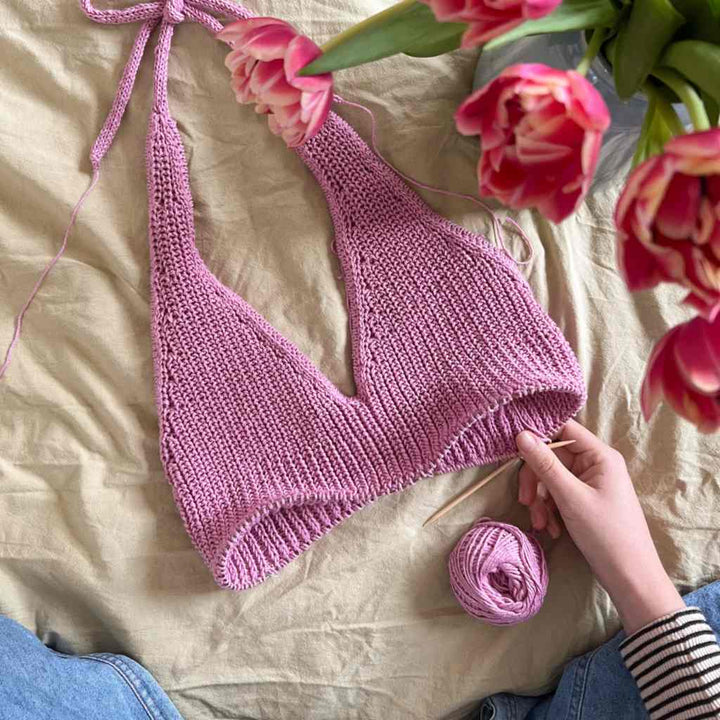 Sweet Summer Top Strickanleitung - Kreativictoria (PDF)