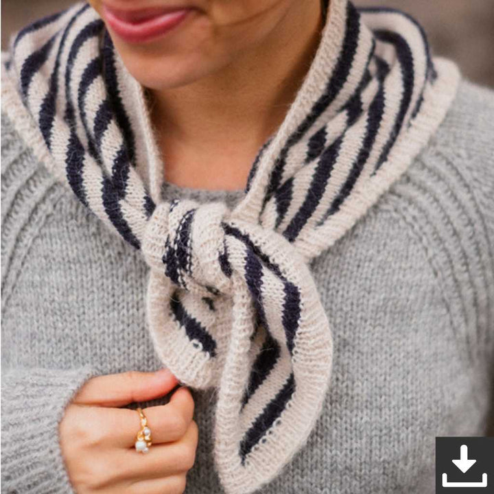 Lieblingsgarn In My Stripes Era Scarf Strickanleitung - Kutovakika (PDF, englisch) Lieblingsgarn
