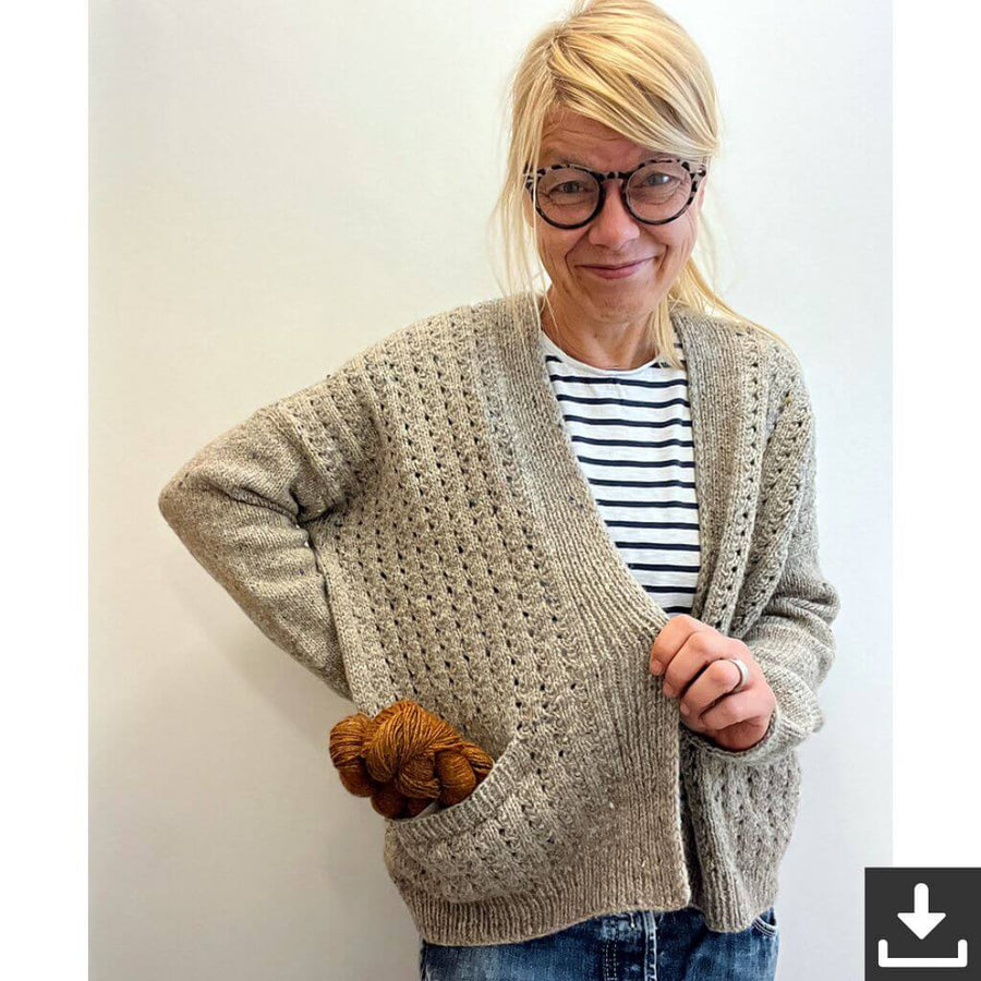 Isabell Kraemer Pattern Cardigan Bottoni Strickanleitung - Isabell Kraemer (PDF) Lieblingsgarn