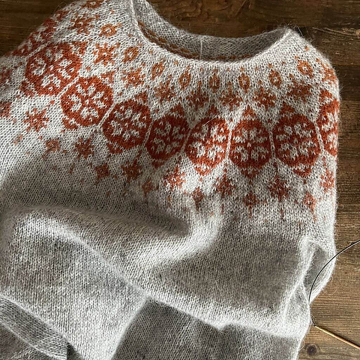 Isabell Kraemer Pattern Pullover Christmas Belle Strickanleitung - Isabell Kraemer (PDF) Lieblingsgarn