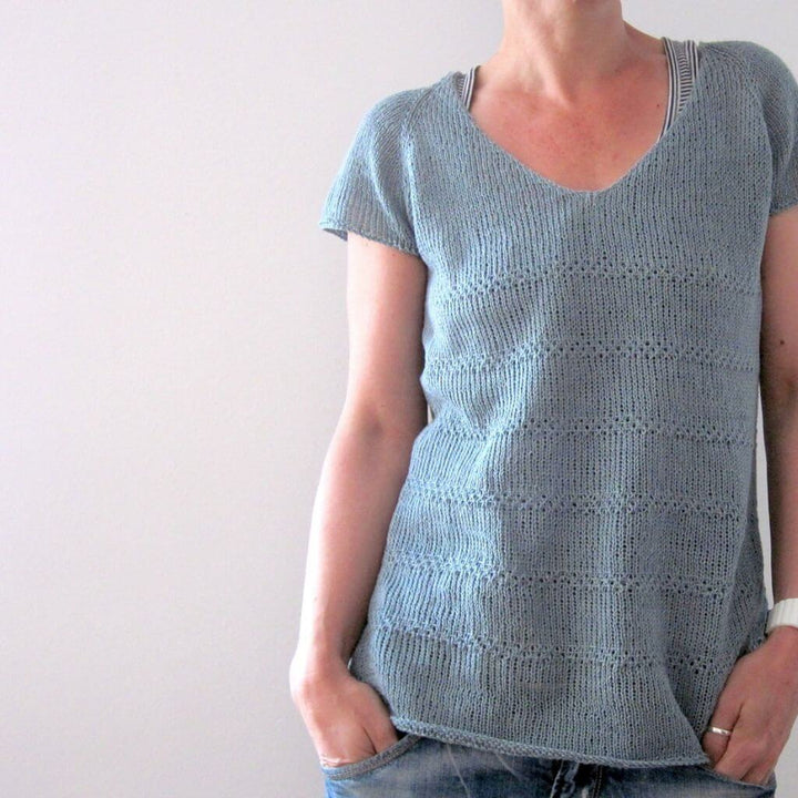 Shirt Edie Strickanleitung - Isabell Kraemer (PDF)