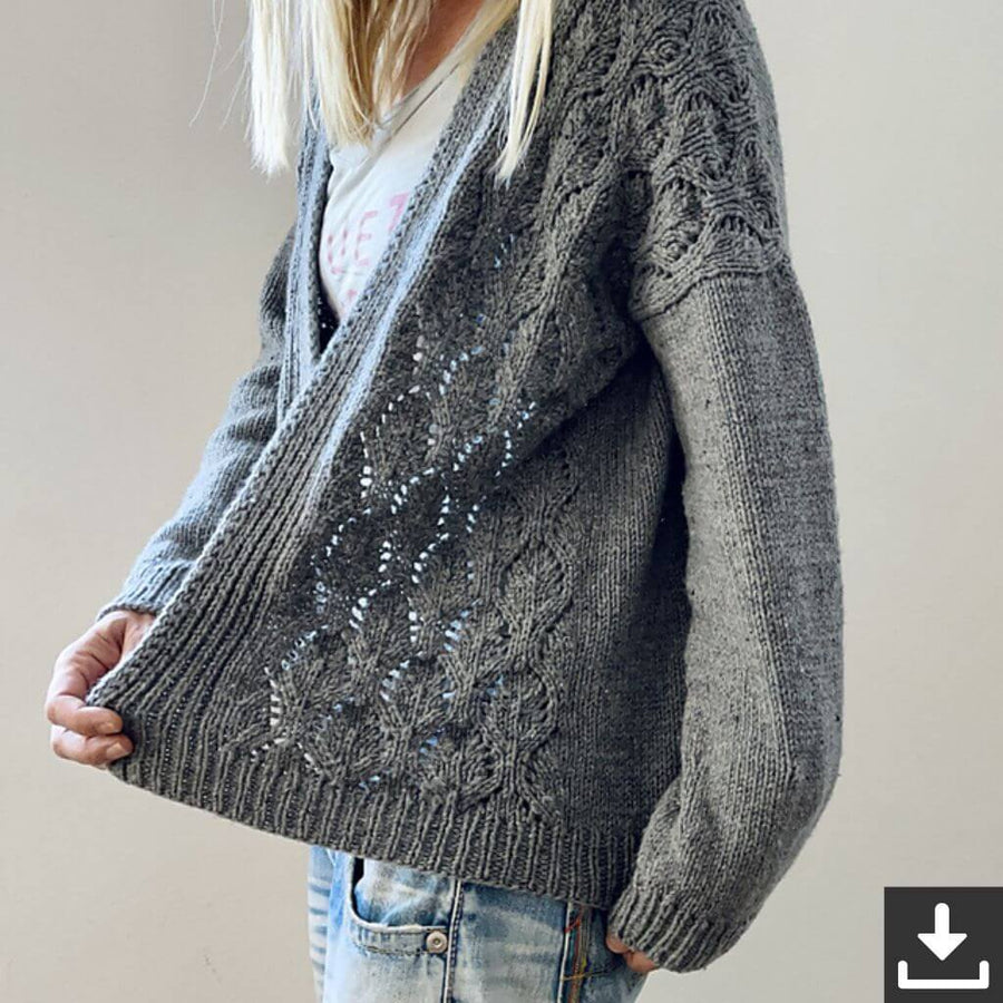 Isabell Kraemer Pattern Cardigan Elah Strickanleitung - Isabell Kraemer (PDF) Lieblingsgarn