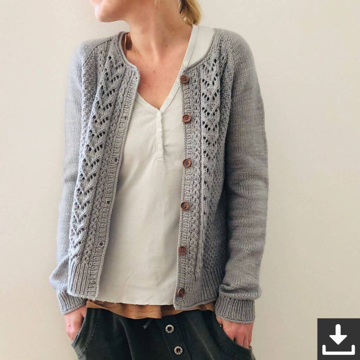 Isabell Kraemer Pattern Raglan-Cardigan Mariechen Strickanleitung - Isabell Kraemer (PDF) Lieblingsgarn