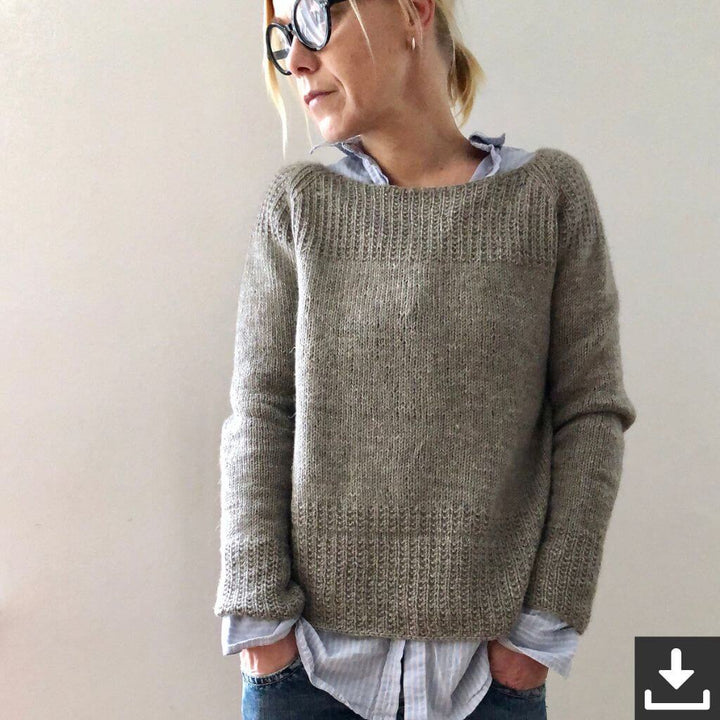 Pullover Mycroft Strickanleitung - Isabell Kraemer (PDF)