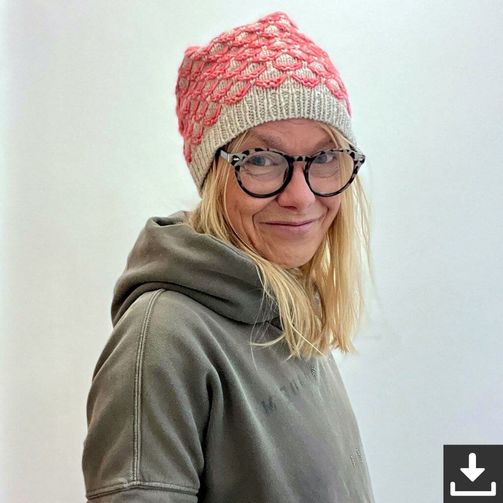 Isabell Kraemer Pattern Mütze Powder days Strickanleitung - Isabell Kraemer (PDF) Lieblingsgarn