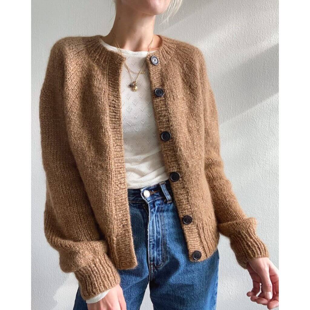 PetiteKnit Pattern Novice Cardigan Chunky Edition Strickanleitung - PetiteKnit (Heft) Lieblingsgarn