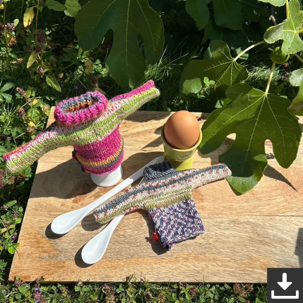 Jasmin Manav Eierwärmer Strickanleitung - Jasmin Manav (PDF) Lieblingsgarn