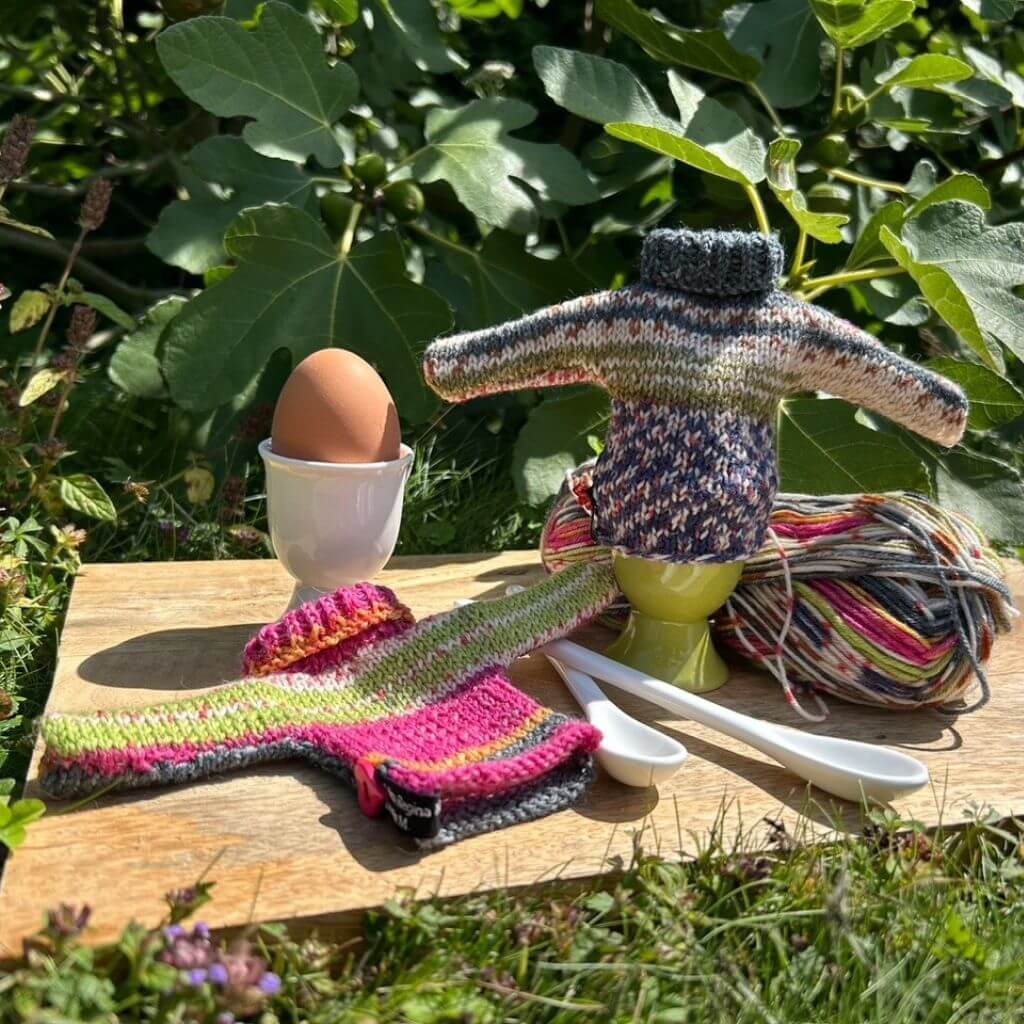 Jasmin Manav Eierwärmer Strickanleitung - Jasmin Manav (PDF) Lieblingsgarn