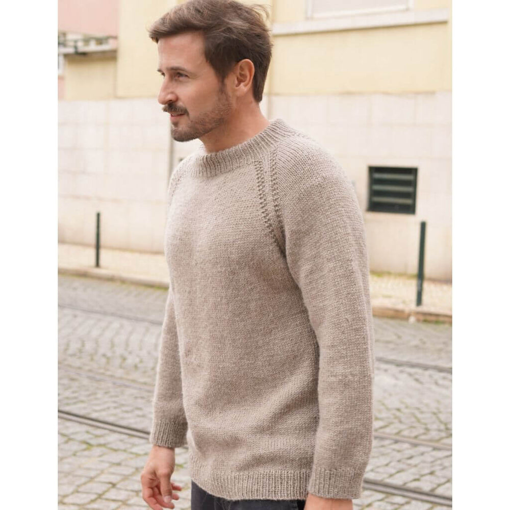 Judith Jelena Pattern Herrenpullover JJ Raglan No. 4 Strickanleitung - Judith Jelena Paus (PDF) Lieblingsgarn