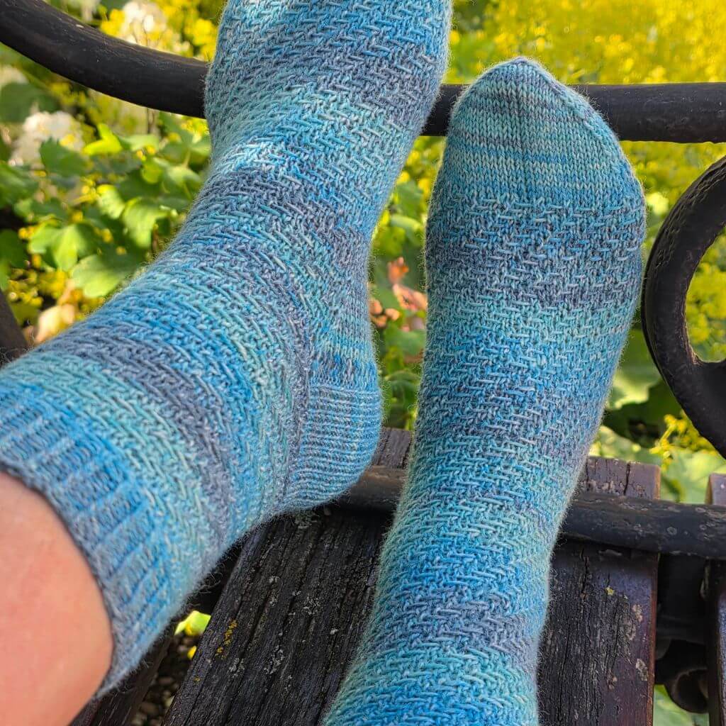 Meline Socken Strickanleitung - Joel Joel Design (PDF)
