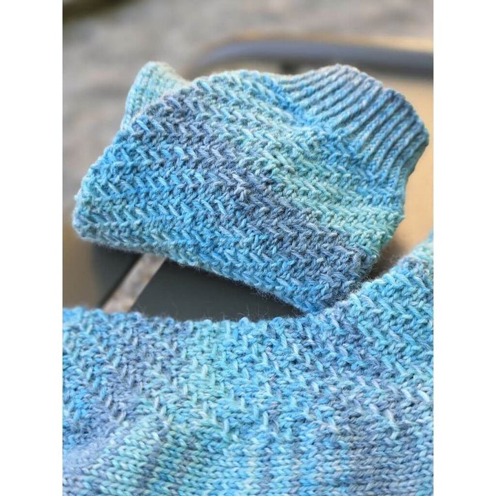 Meline Socken Strickanleitung - Joel Joel Design (PDF)