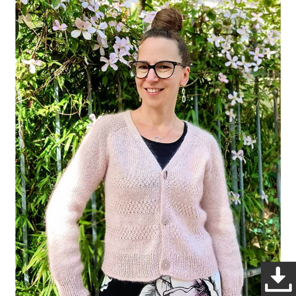 Joel Joel Design Pattern Cardigan Lanina Strickanleitung - Joel Joel Design (PDF) Lieblingsgarn
