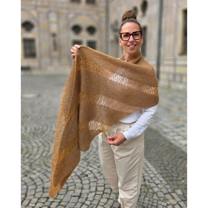 Joel Joel Design Pattern Schal Elua Strickanleitung - Joel Joel Design (PDF) Lieblingsgarn