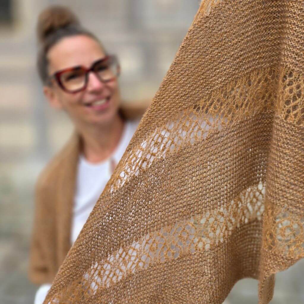 Joel Joel Design Pattern Schal Elua Strickanleitung - Joel Joel Design (PDF) Lieblingsgarn