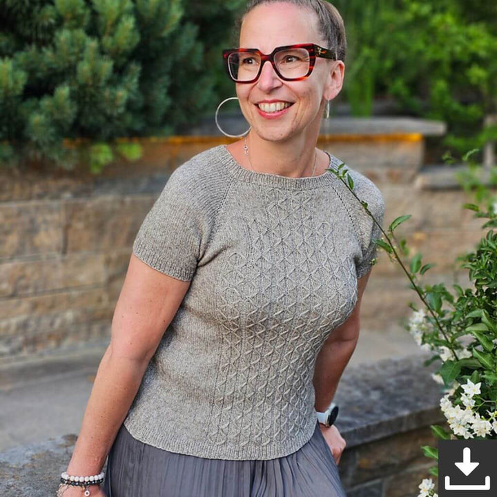 Joel Joel Design Pattern Shirt Kumma Strickanleitung - Joel Joel Design (PDF) Lieblingsgarn