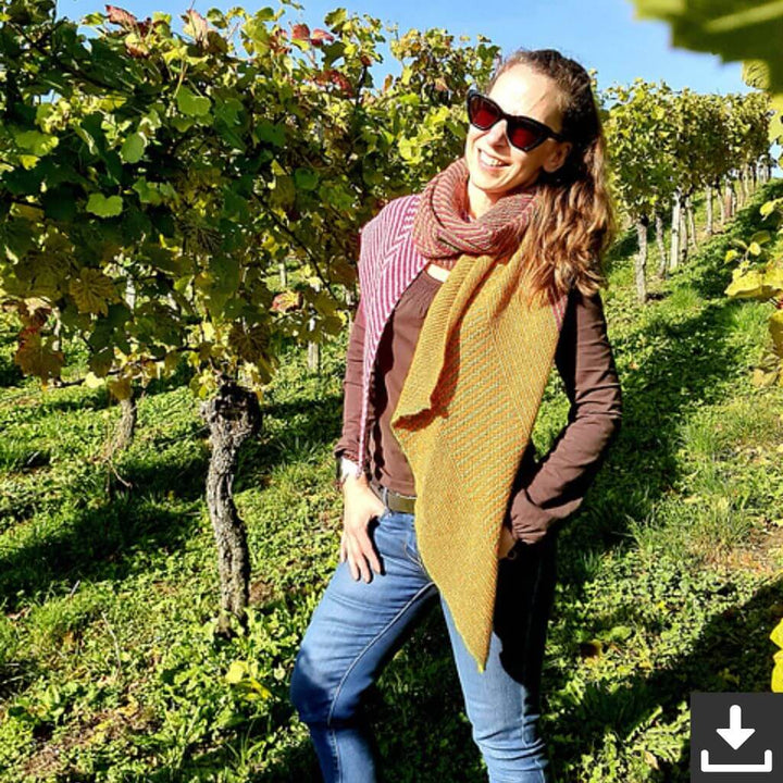 Joel Joel Design Pattern Schal Lisanne Strickanleitung - Joel Joel Design (PDF) Lieblingsgarn