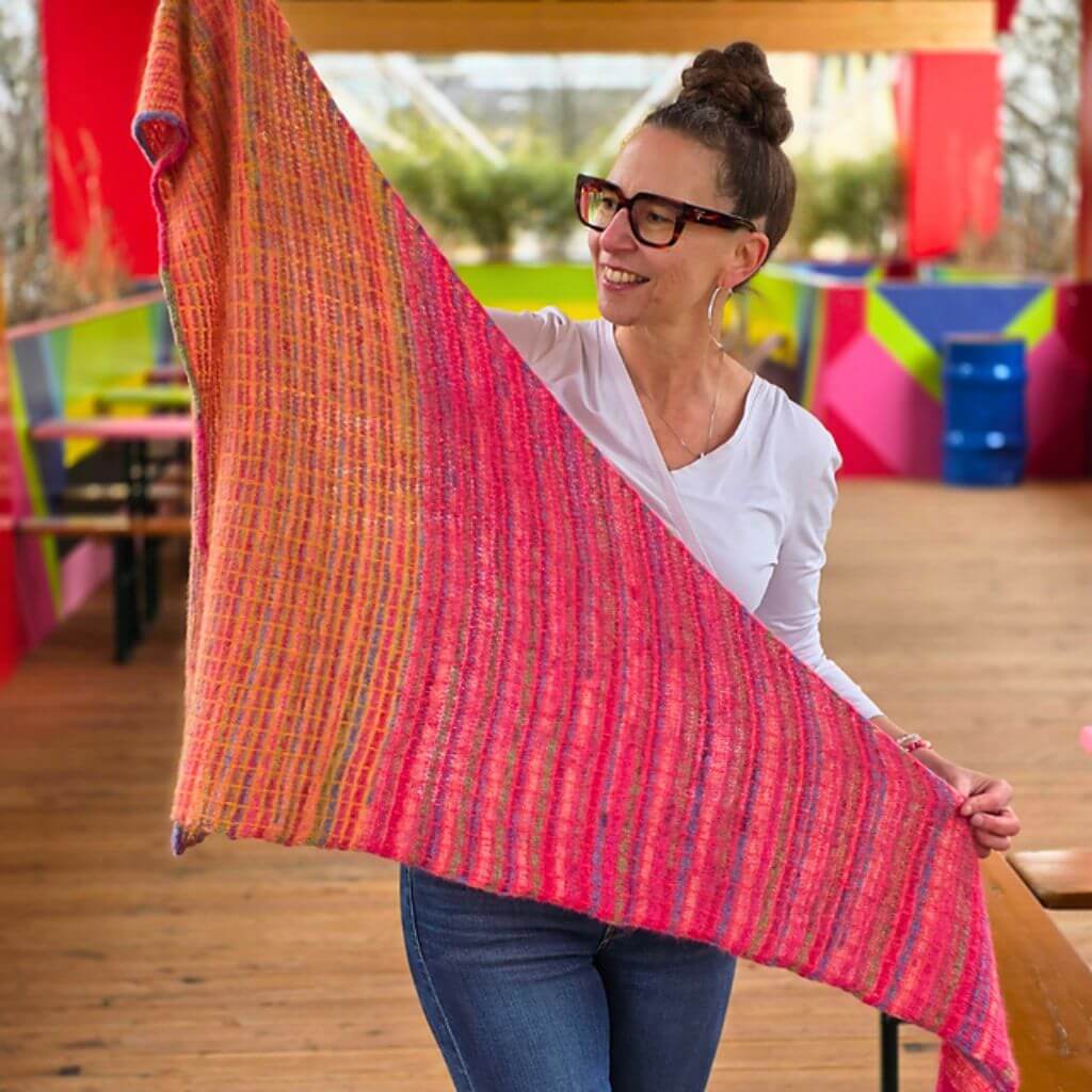 Joel Joel Design Pattern Tuch Malama Strickanleitung - Joel Joel Design (PDF) Lieblingsgarn