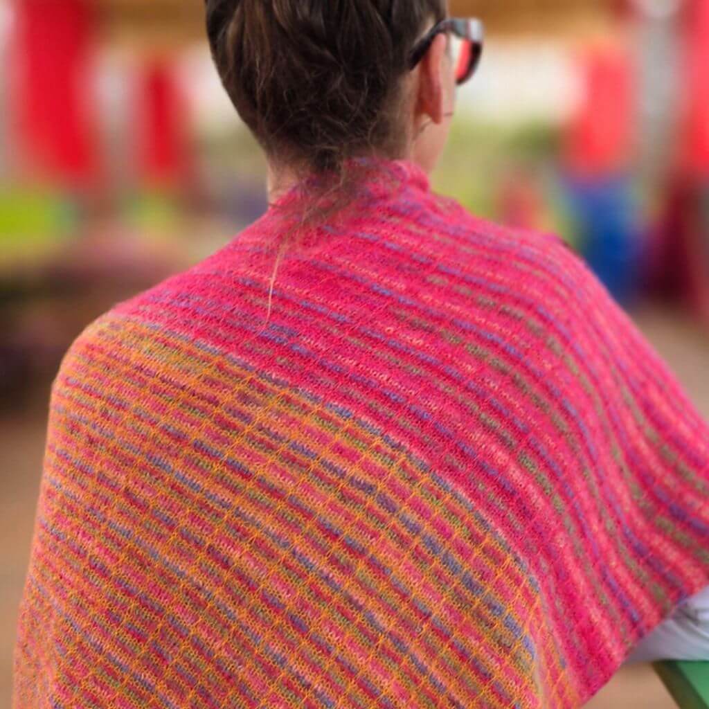 Joel Joel Design Pattern Tuch Malama Strickanleitung - Joel Joel Design (PDF) Lieblingsgarn