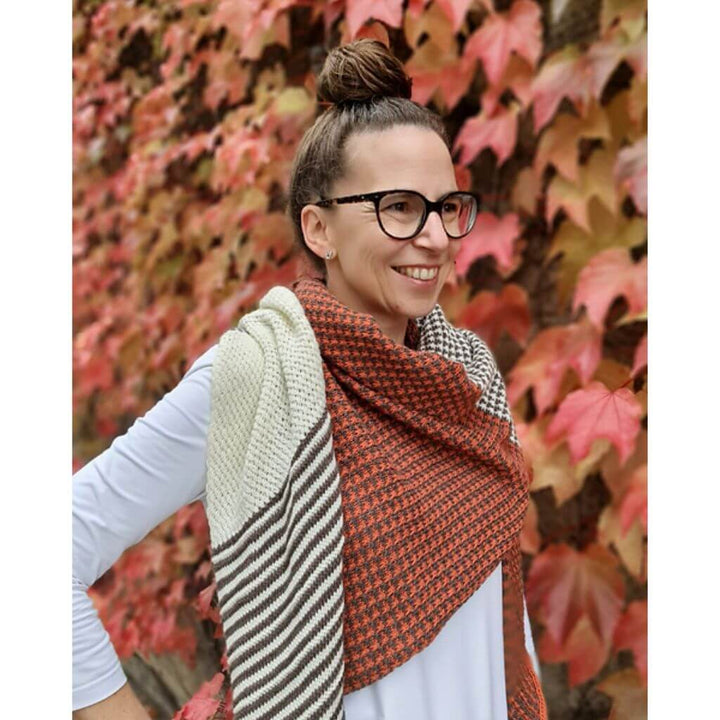 Joel Joel Design Pattern Tuch Ninelle Strickanleitung - Joel Joel Design (PDF) Lieblingsgarn