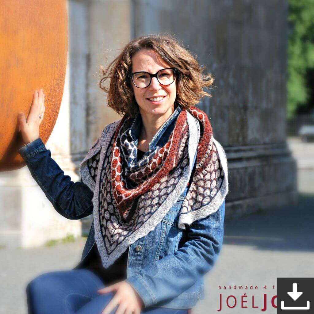 Joel Joel Design Pattern Tuch Philine Strickanleitung - Joel Joel Design (PDF) Lieblingsgarn