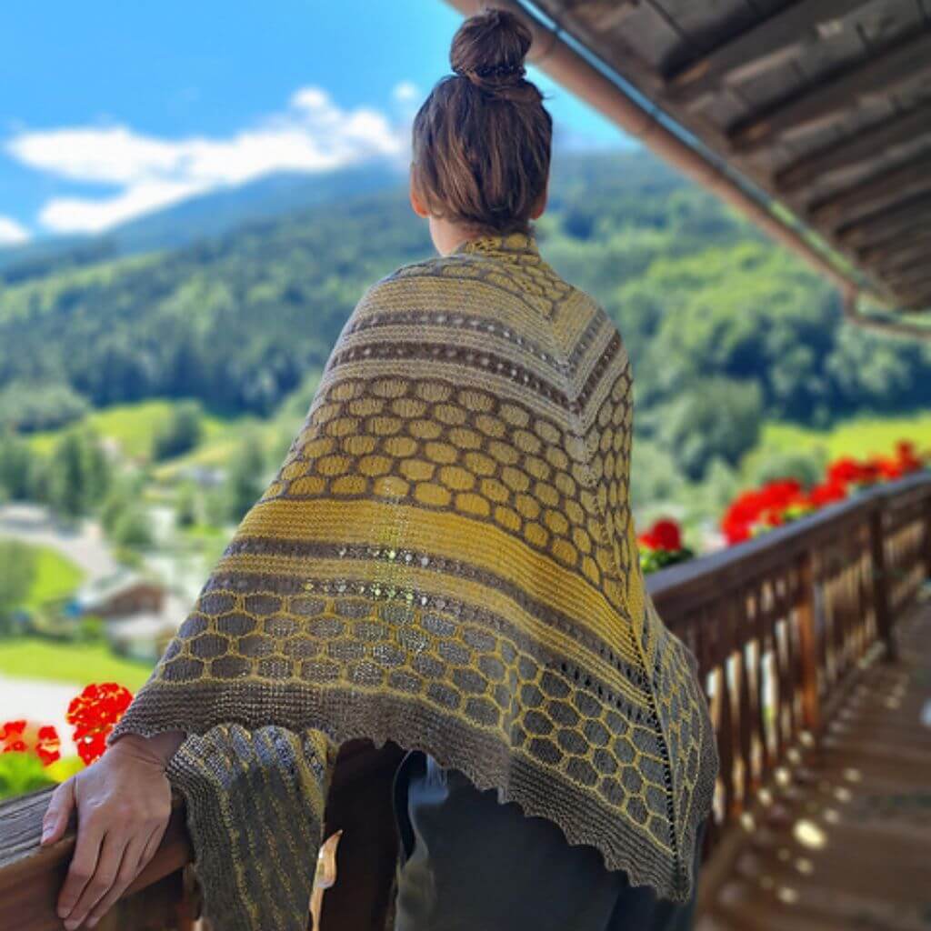 Joel Joel Design Pattern Tuch Philine Strickanleitung - Joel Joel Design (PDF) Lieblingsgarn