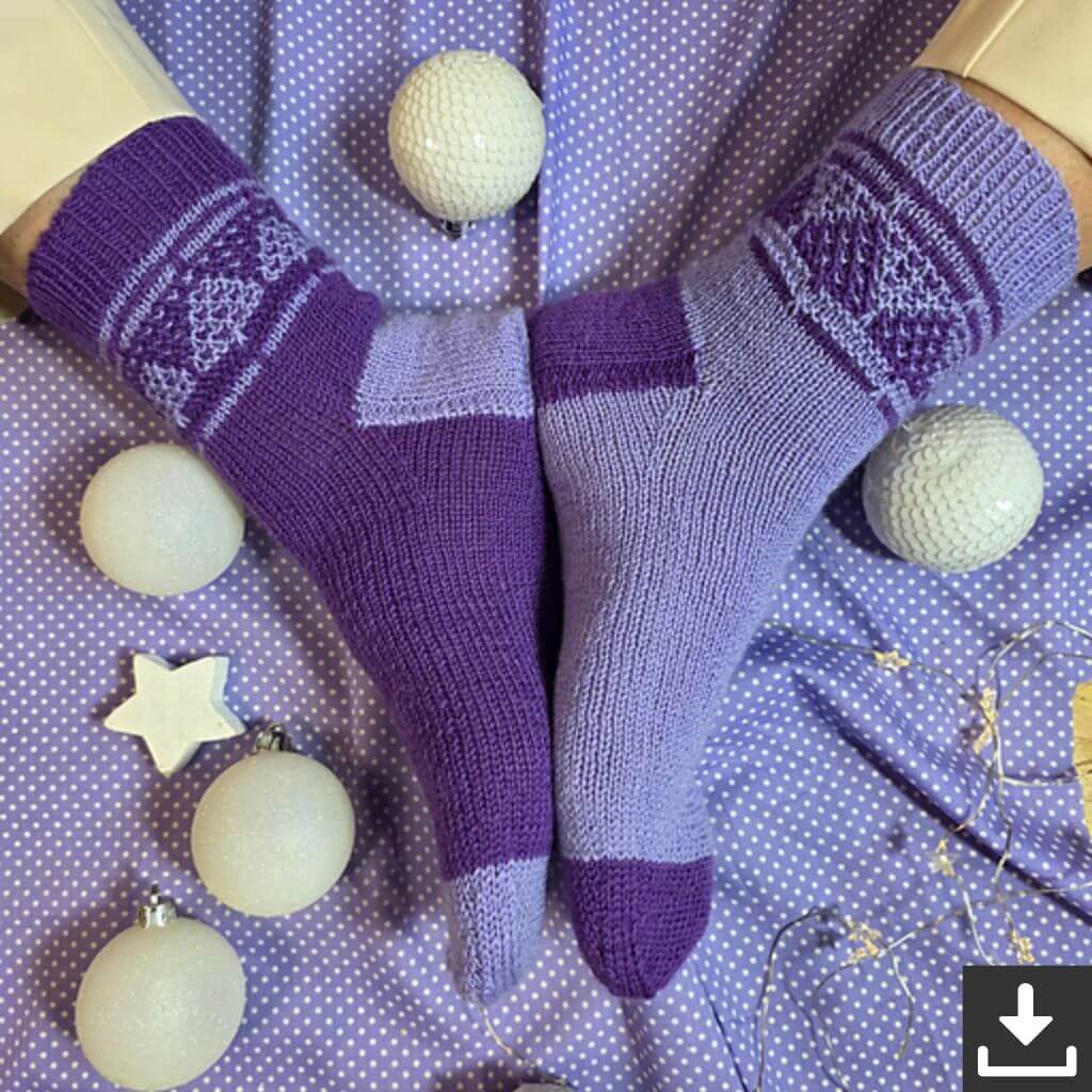Joel Joel Design Pattern Socken Pino Strickanleitung - Joel Joel Design (PDF) Lieblingsgarn